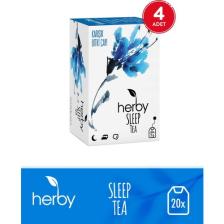Herby Sleep Tea Uyku Öncesi Pasifloralı Bitki Çayı 4'lü Paket