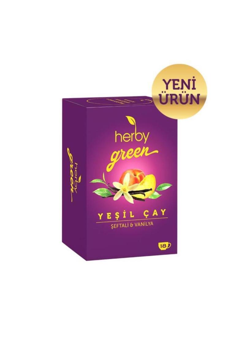 Yeşil Çay Şeftali Ve Vanilya