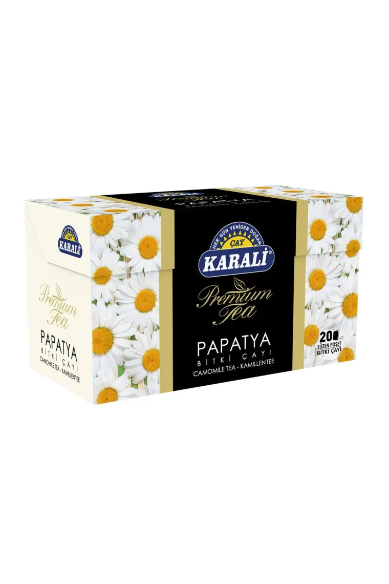 Karali Çay Premium Bardak Poşet Papatya Çayı 20'li