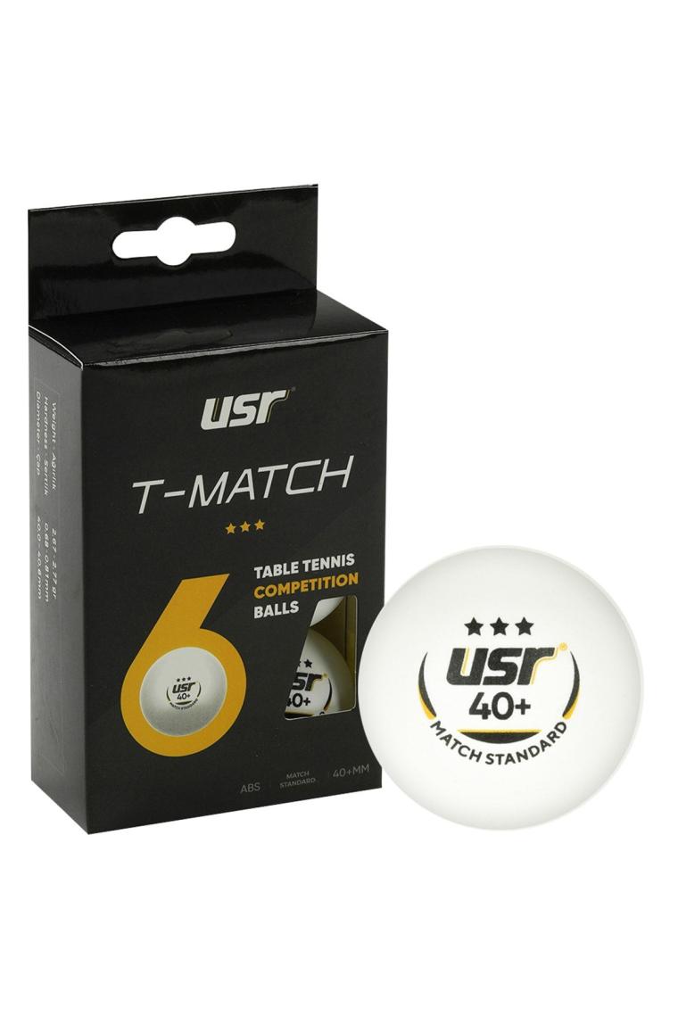 T-Match 6 lı 3 Yıldız Masa Tenisi Maç Topu