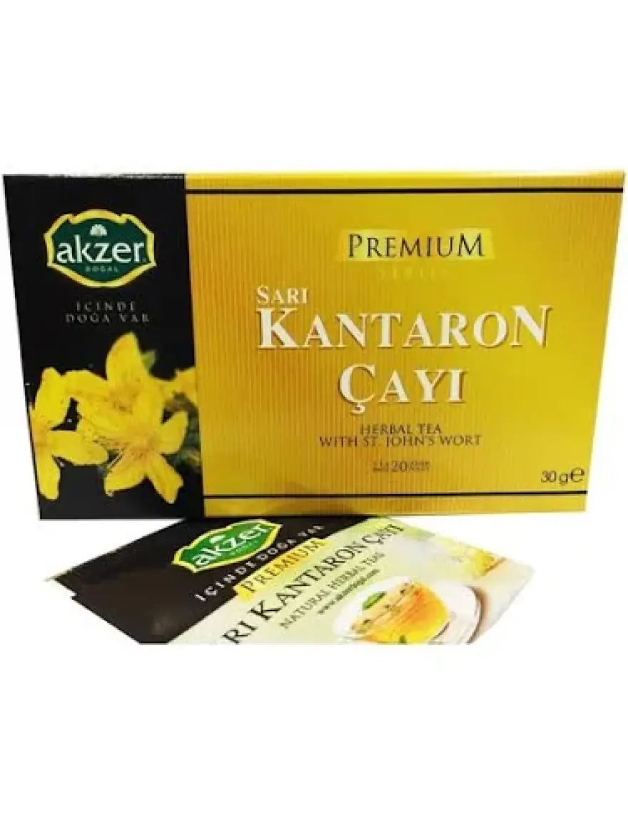 Akzer Sarı Kantaron Bitki Çayı