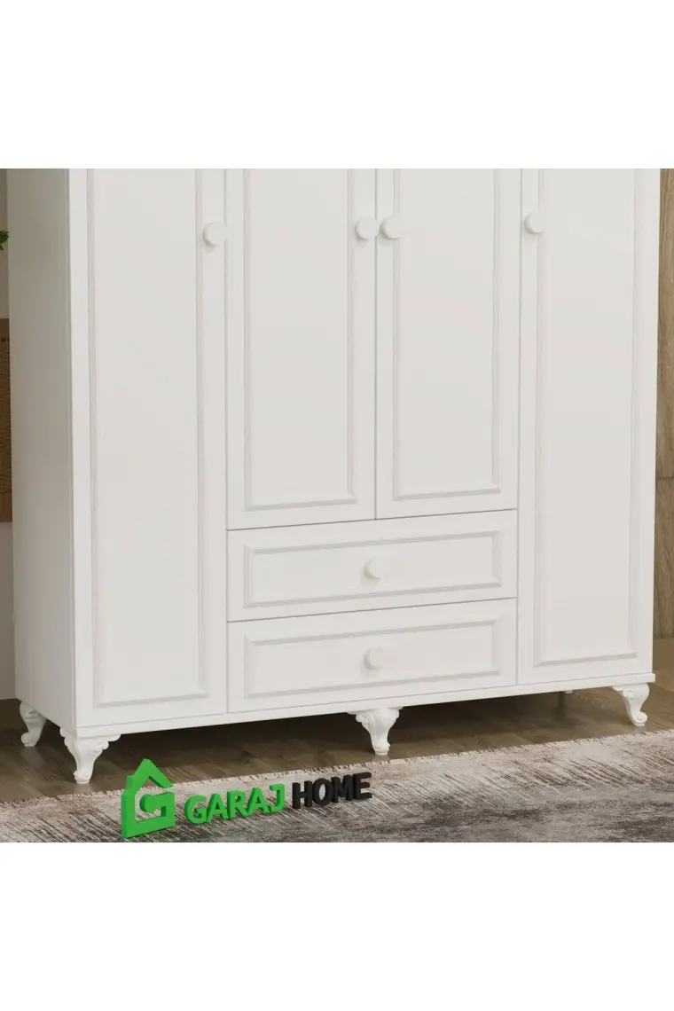 Garaj Home Öykü 4 Kapaklı Dolap