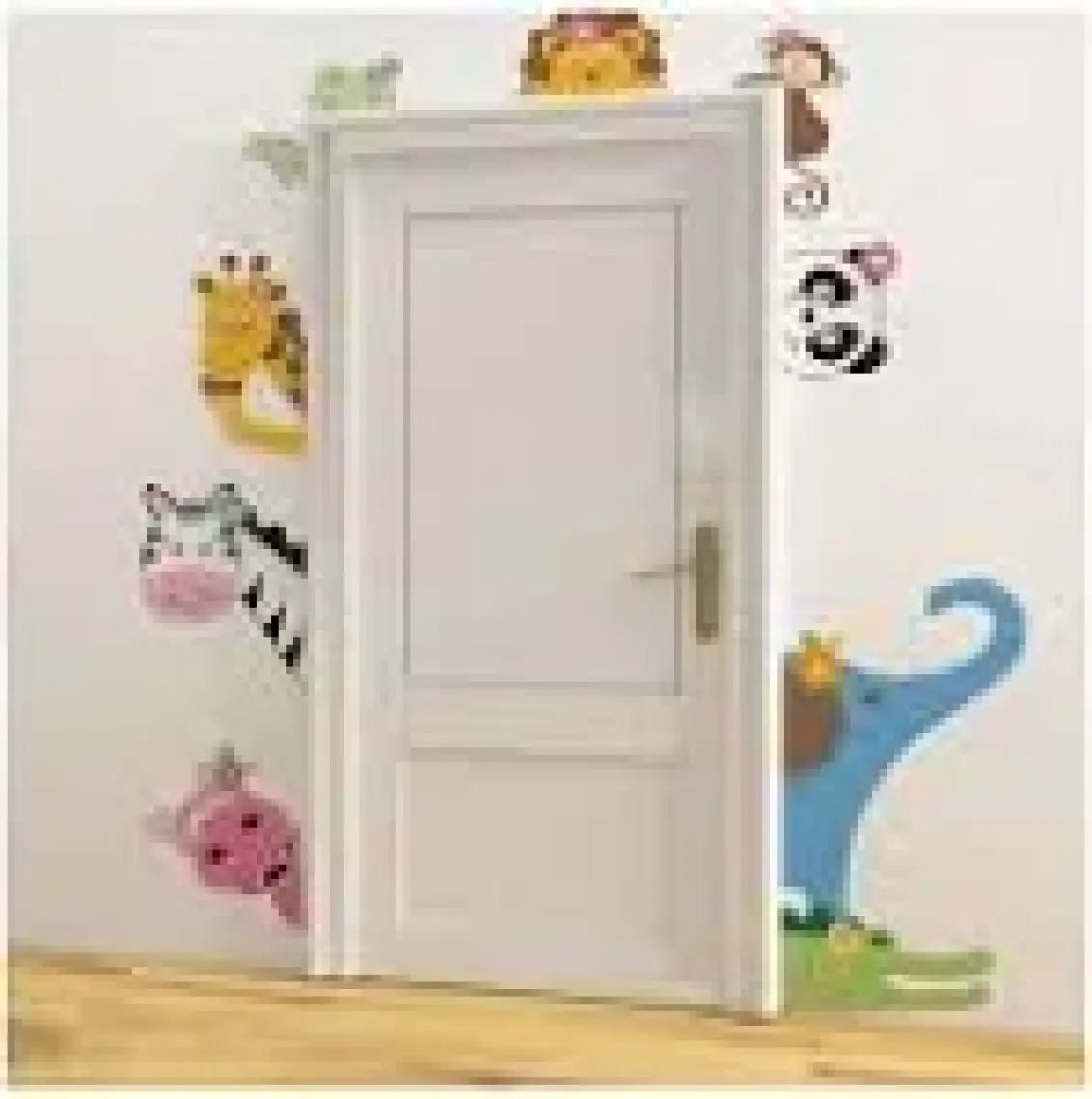 Kt Decoration Sevimli Kapı Arkadaşları Çocuk Odası Duvar Sticker