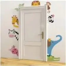Kt Decoration Sevimli Kapı Arkadaşları Çocuk Odası Duvar Sticker