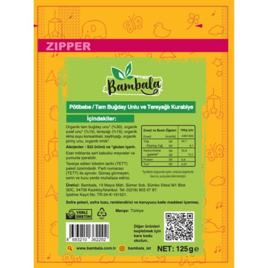 Bambala Pötibebe 2X200G Büyük Paket Bisküvisi