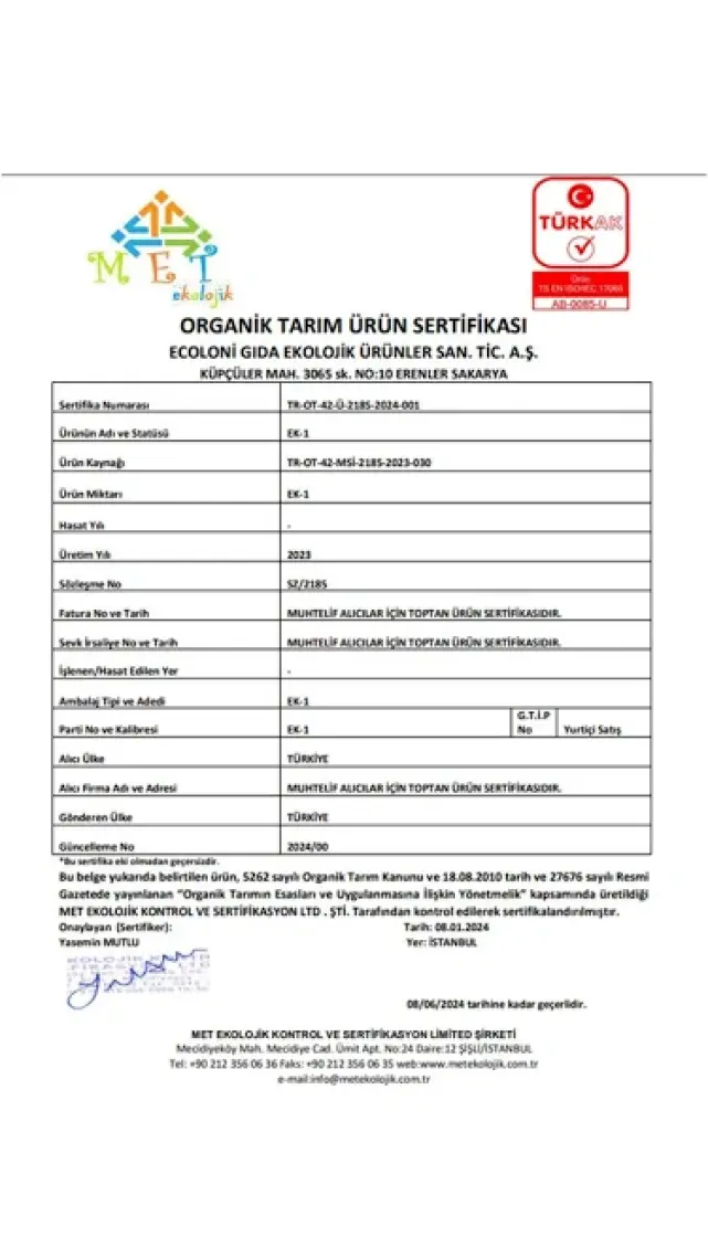 OG natural  Keçiboynuzlu Bebek Bisküvisi 150 gr +6 Ay