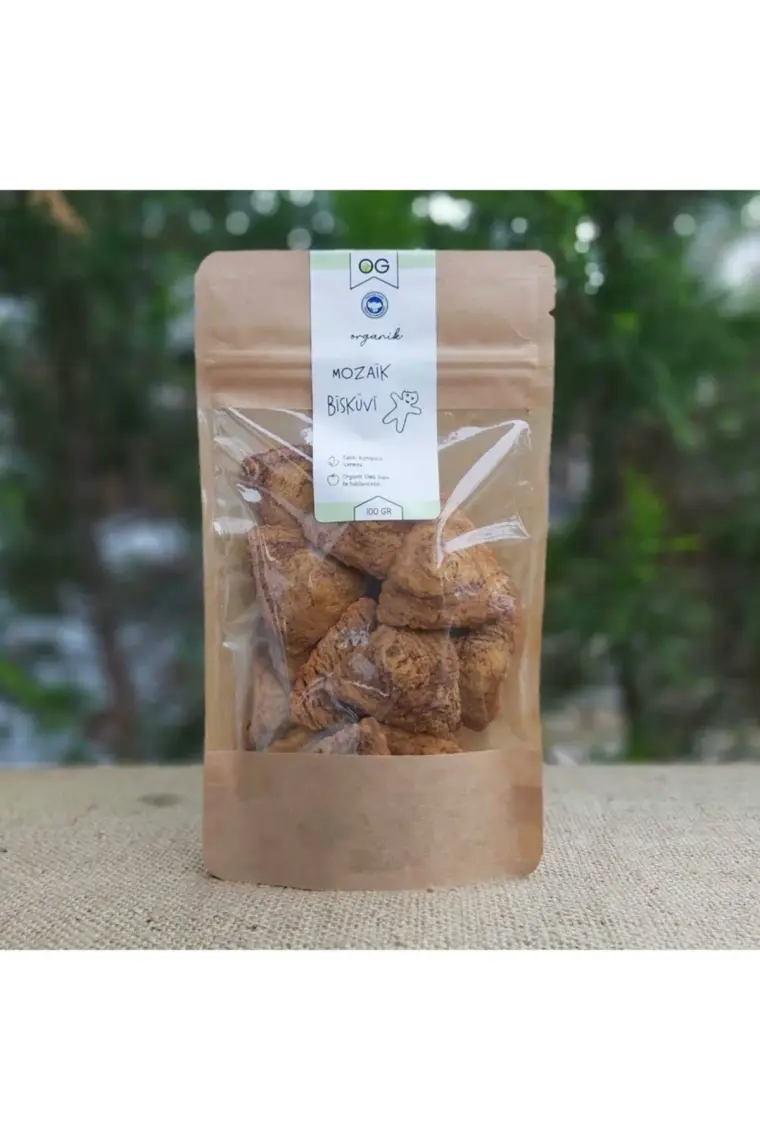 OG natural Organik Mozaik Bisküvi 100 gr