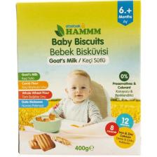 Hammm Keçi Sütlü Bebek Bisküvisi 400 gr