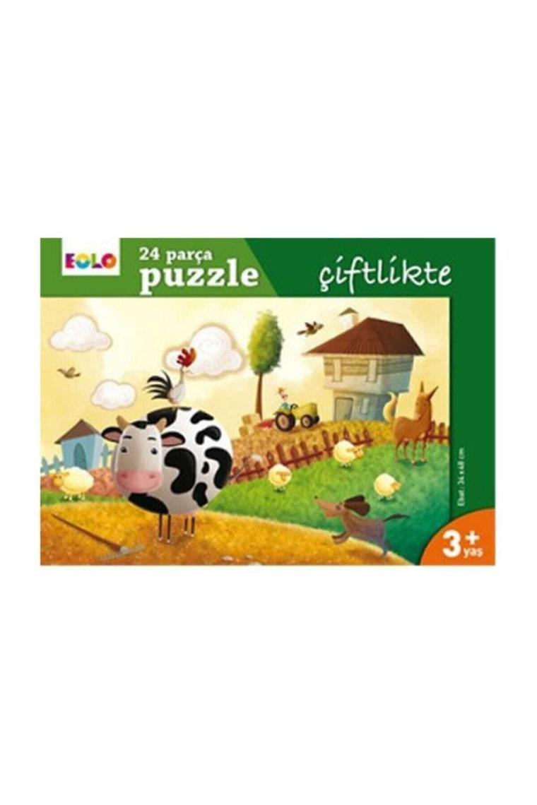 24 Parça Puzzle - Çiftlikte