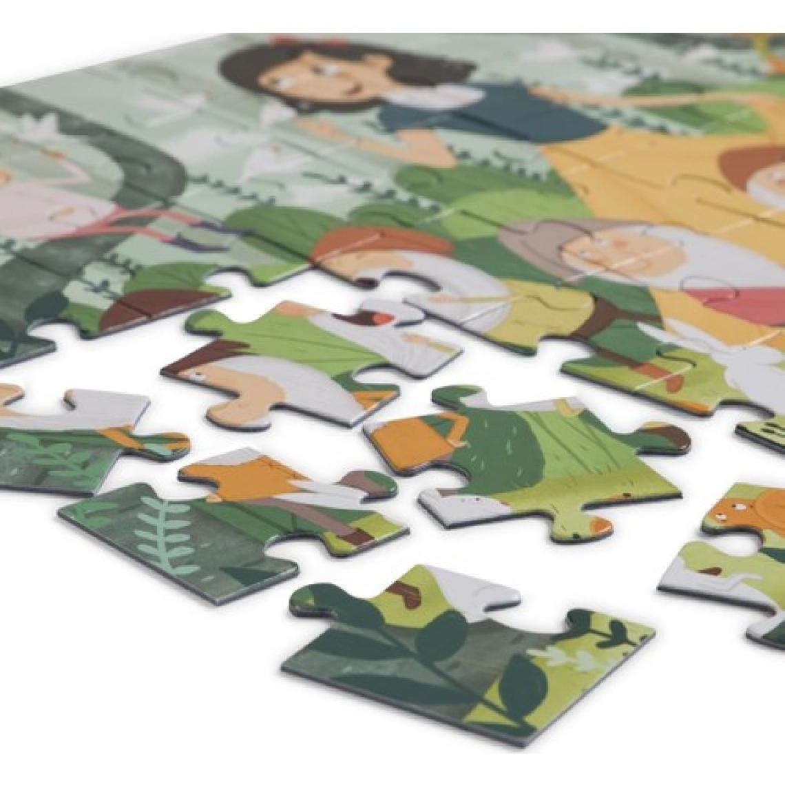 Kidmosfer Pamuk Prenses Puzzle (Yapboz)