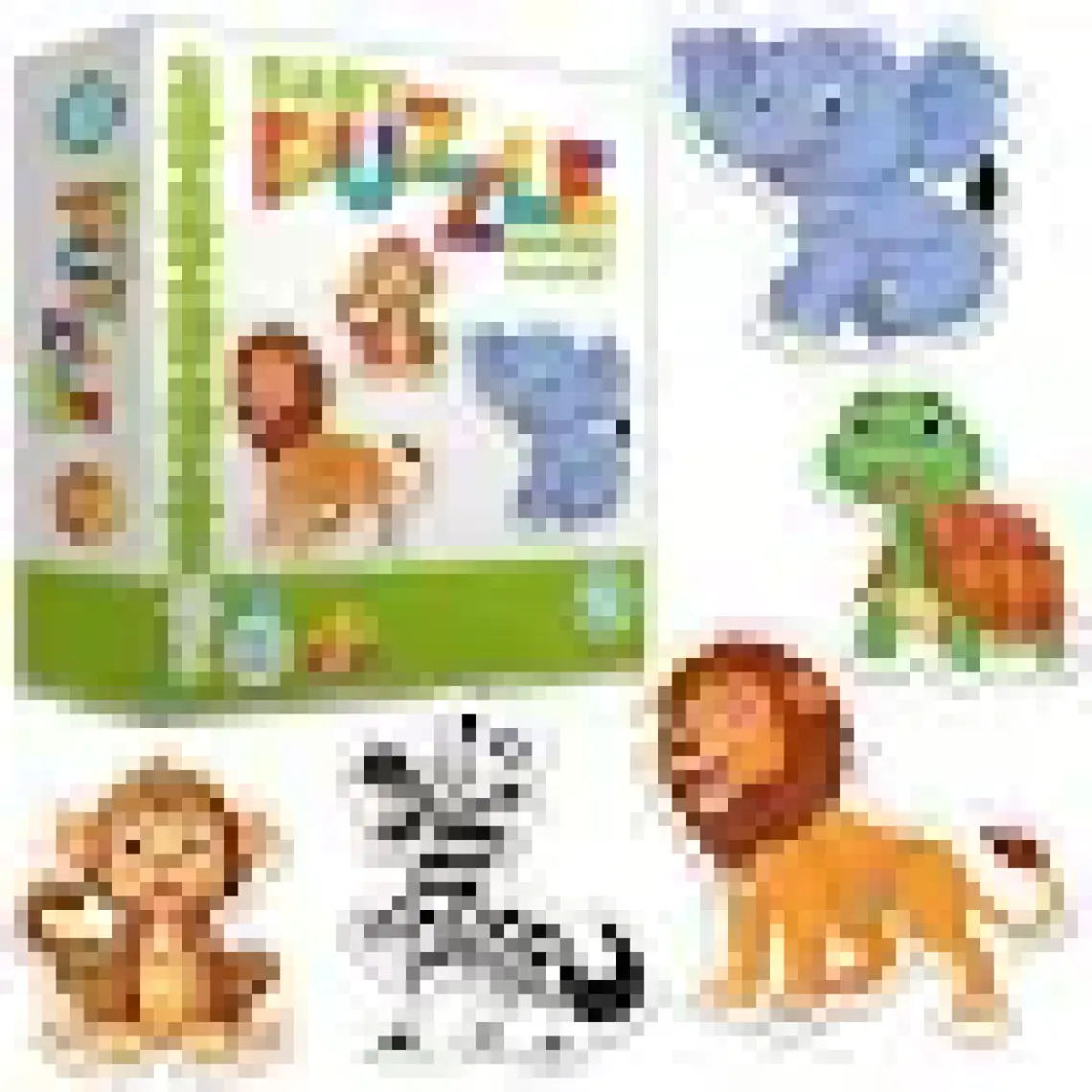 Circle Toys Baby Puzzle Orman Hayvanları
