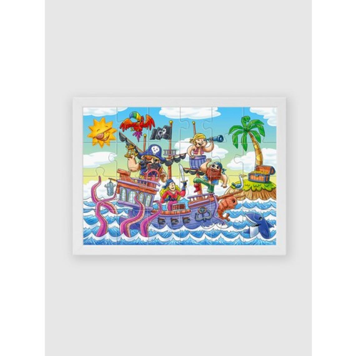 Route Eğitici Çocuk Kutu Oyunu Junıor Puzzle Korsanlar 24 Parça 4 Yaş