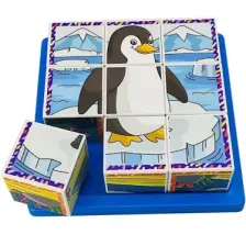 Küpss Deniz Hayvanları Yapboz - 9 Küp 6 Puzzle
