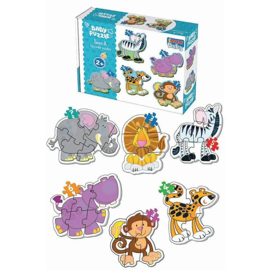 Diytoy Baby Puzzle İlk Hayvanlarım
