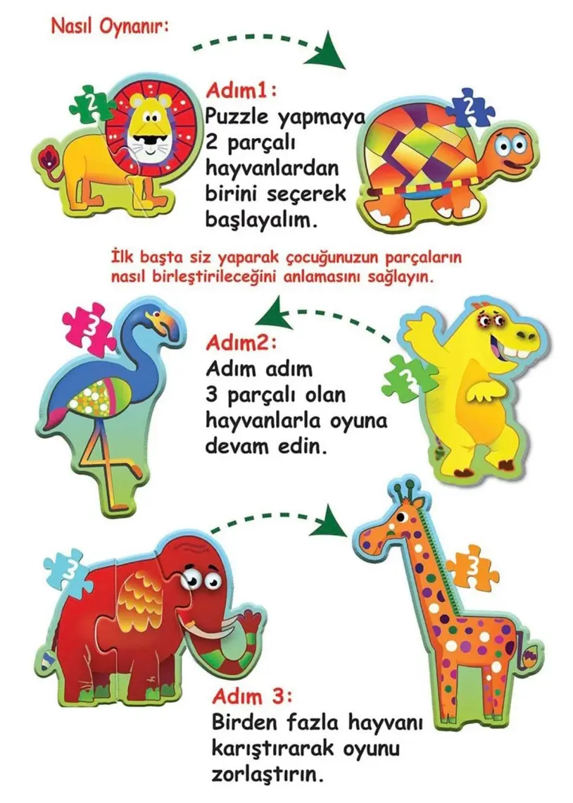 Diytoy Baby Puzzle İlk Hayvanlarım