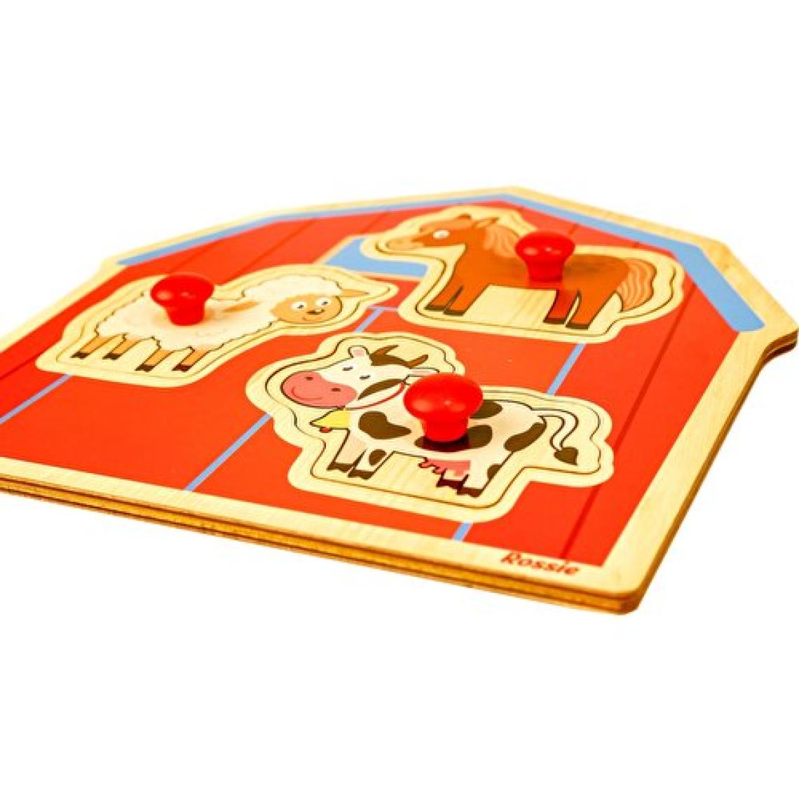 Rossie Ahşap İlk Yapboz Çiftlik