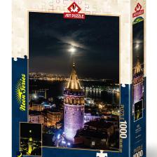 Galata Kulesi 1000 Parça Neon Puzzle