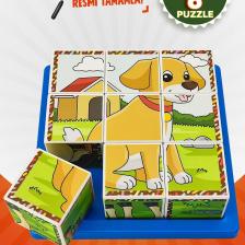 KÜPSS Çiftlik Hayvanları 3D Puzzle - 9 Küp 6 Yapboz
