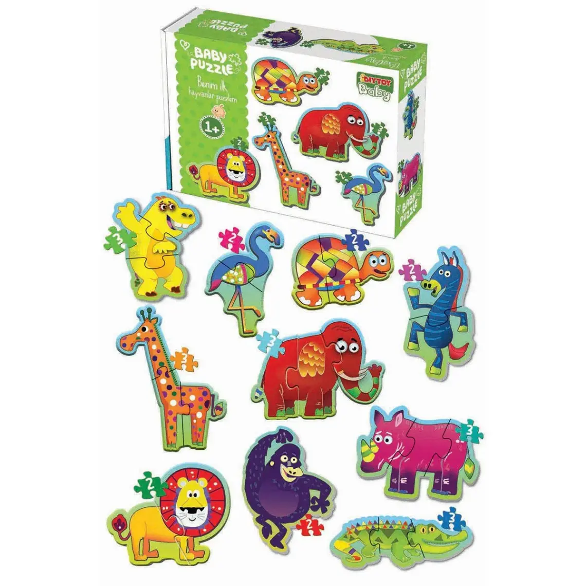 Diytoy Baby Puzzle Orman Hayvanları