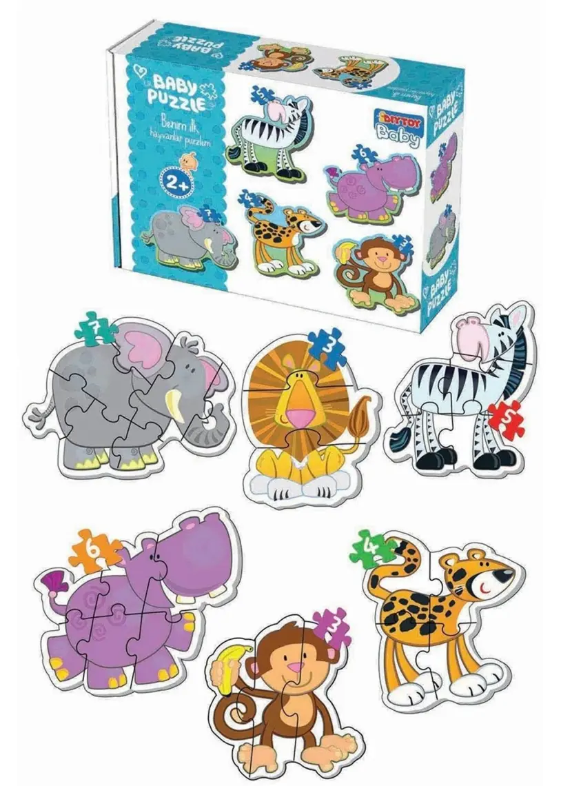Diytoy Baby Puzzle Orman Hayvanları