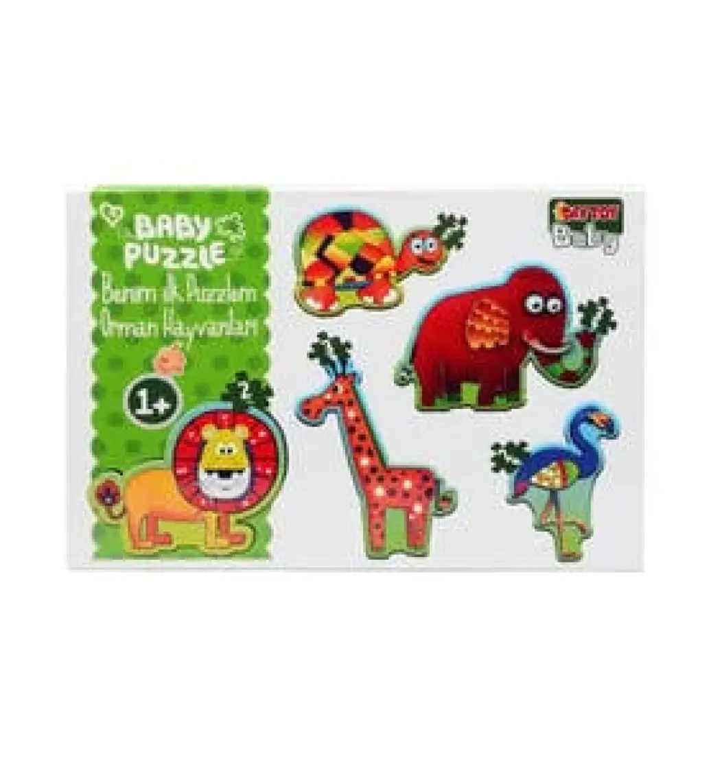 Diytoy Baby Puzzle Orman Hayvanları