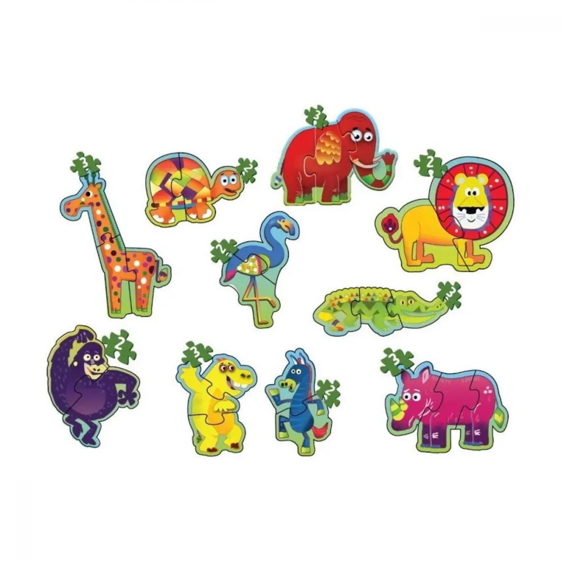 Diytoy Baby Puzzle Orman Hayvanları