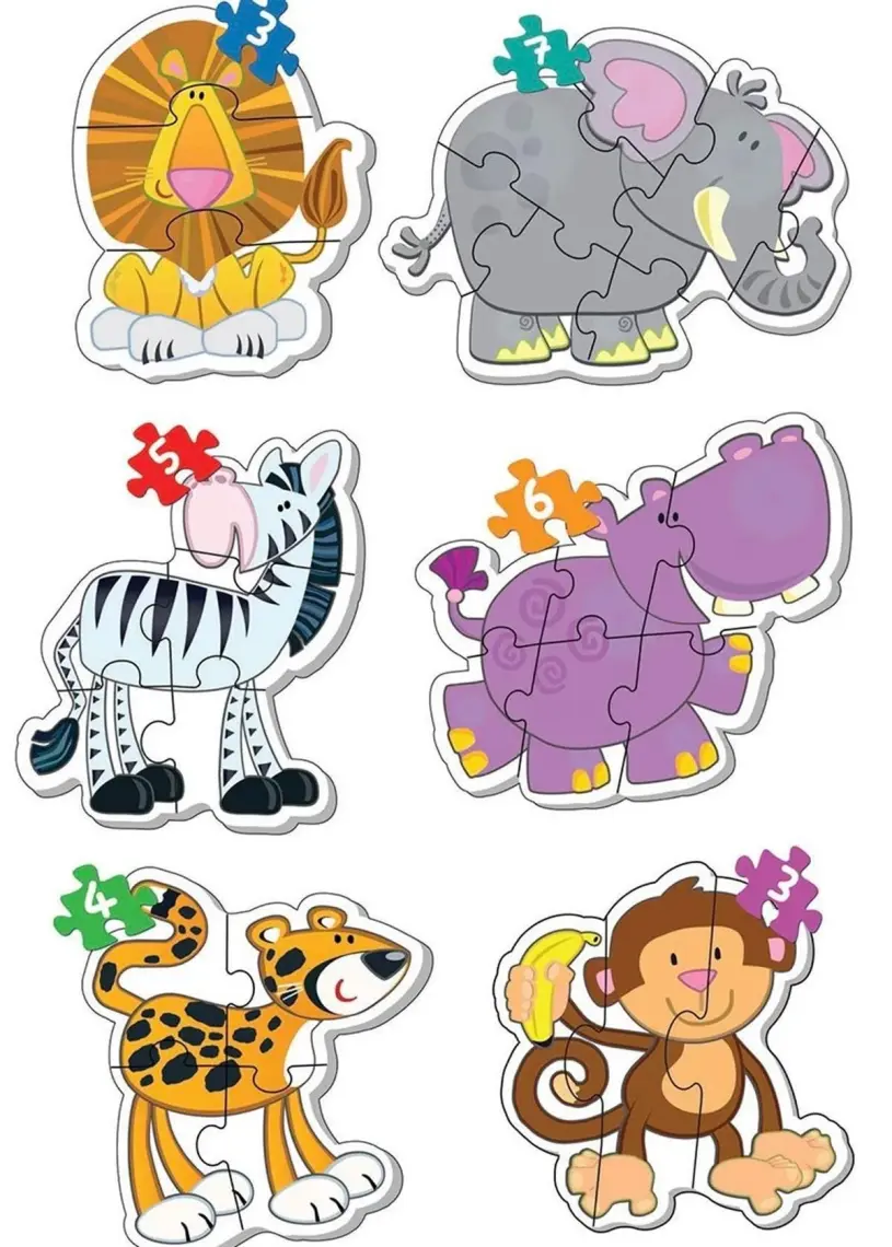Diytoy Baby Puzzle Orman Hayvanları
