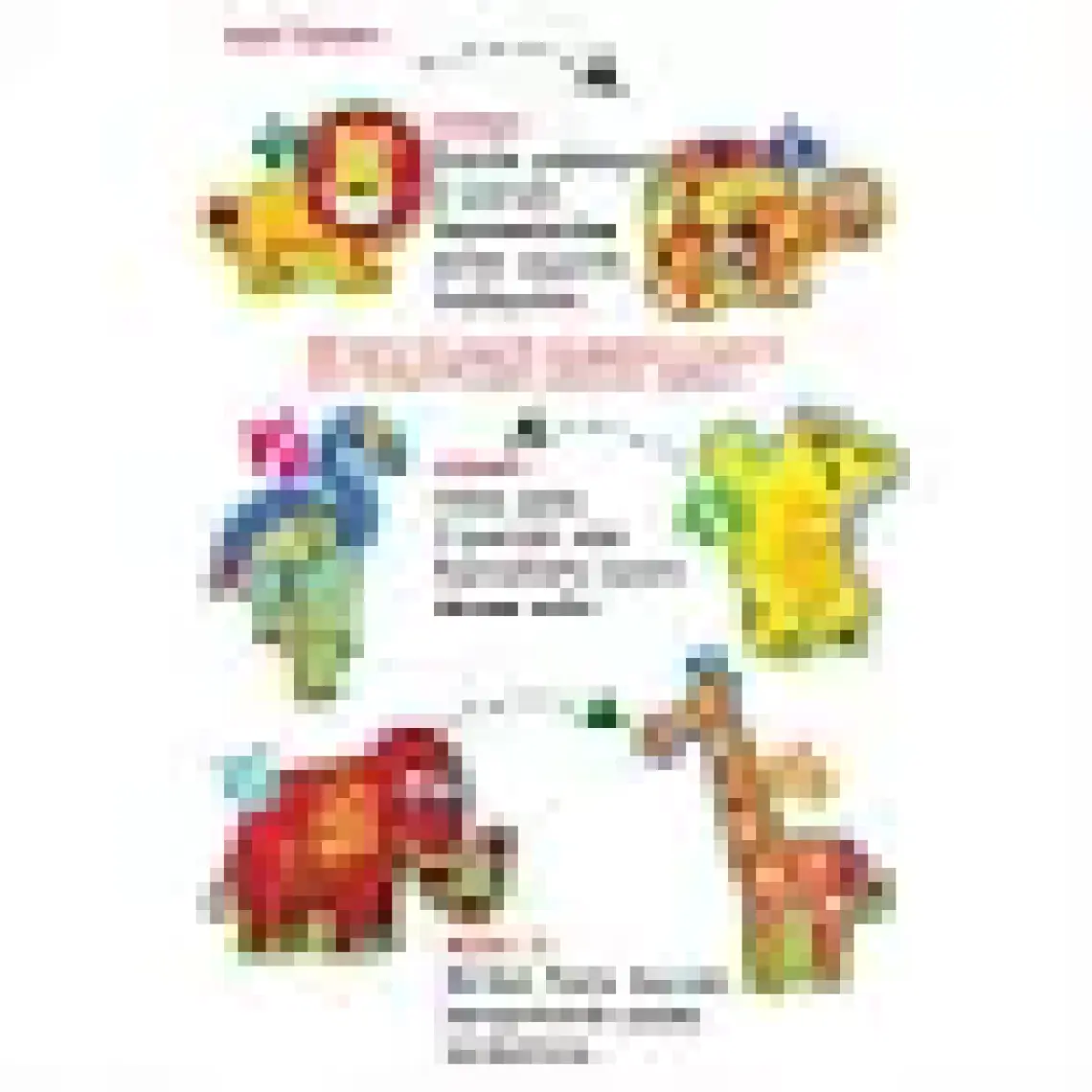 Diytoy Baby Puzzle Orman Hayvanları