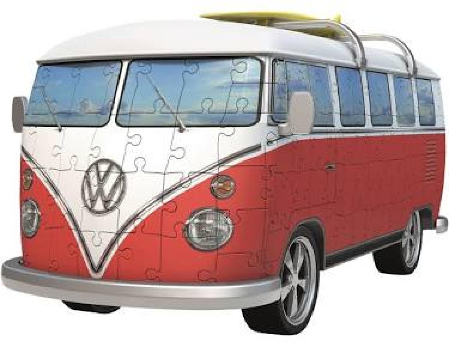 Ravensburger 162 Parça 3 Boyutlu VW Bus Plastik Puzzle