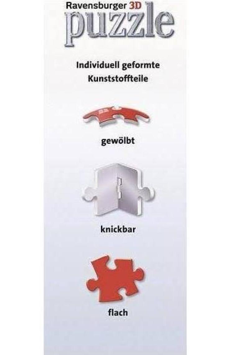 Ravensburger 162 Parça 3 Boyutlu VW Bus Plastik Puzzle