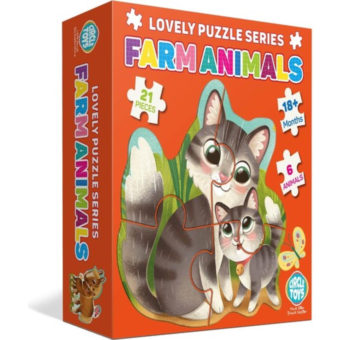 Circle Toys Lovely Puzzle Farm Animals