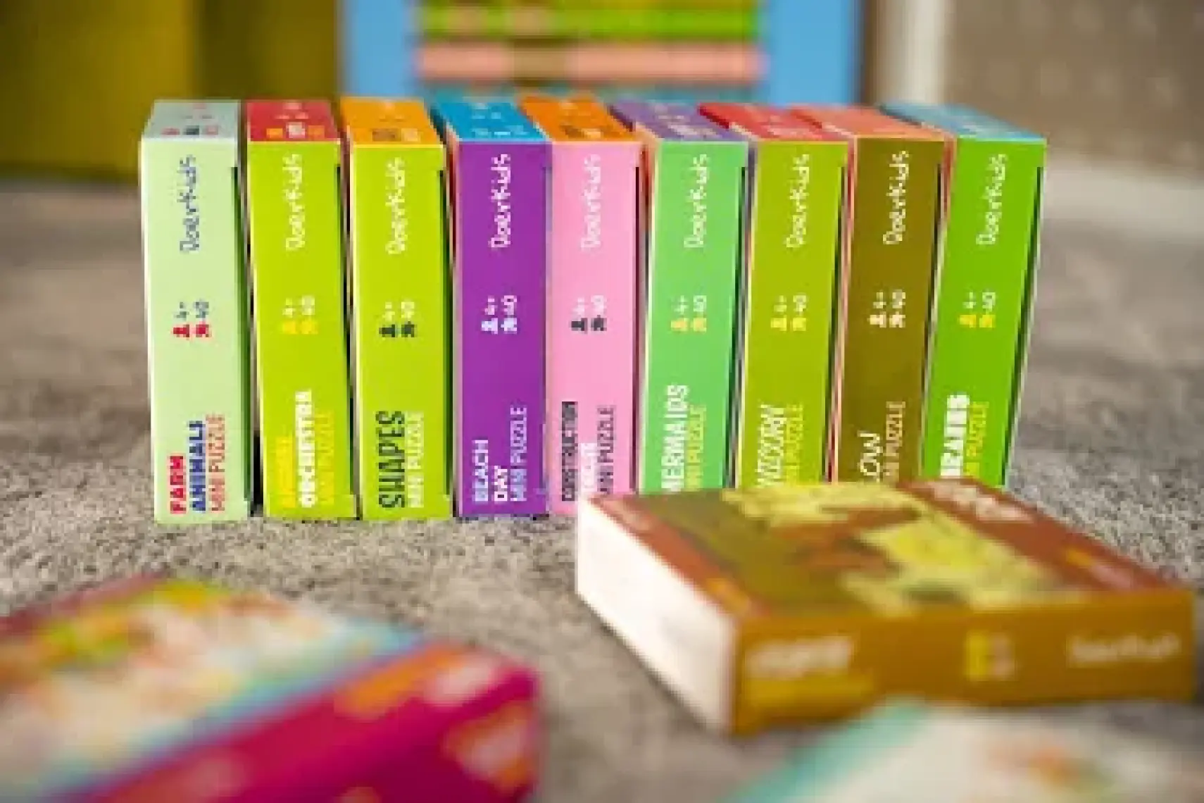 Safari Vahşi Hayvanlar Mini Puzzle | 3-7 Yaş - 40 Parça