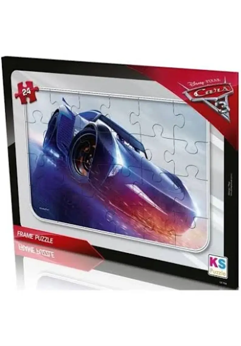 KS Games Cars Frame Puzzle Frame 24 Parça