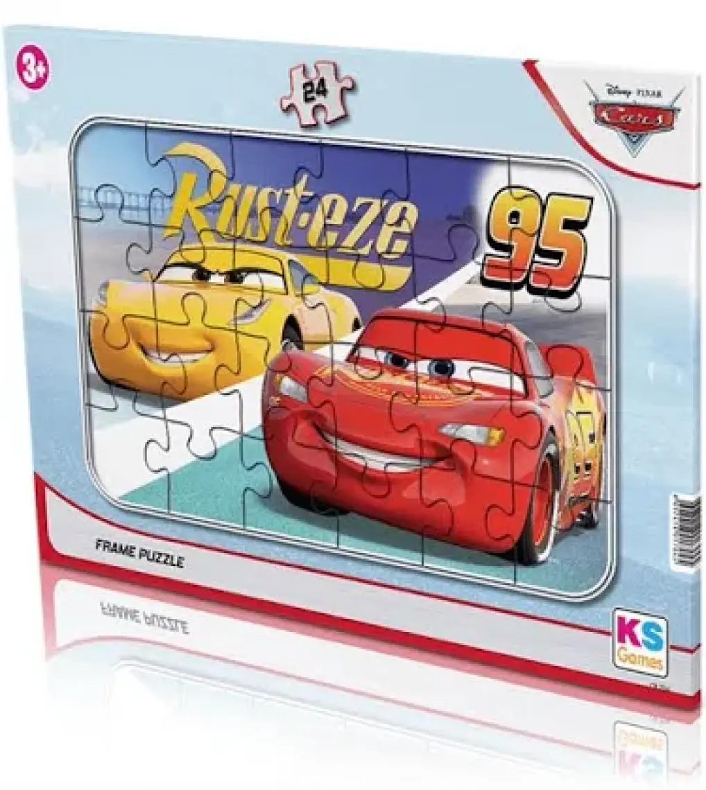 KS Games Cars Frame Puzzle Frame 24 Parça