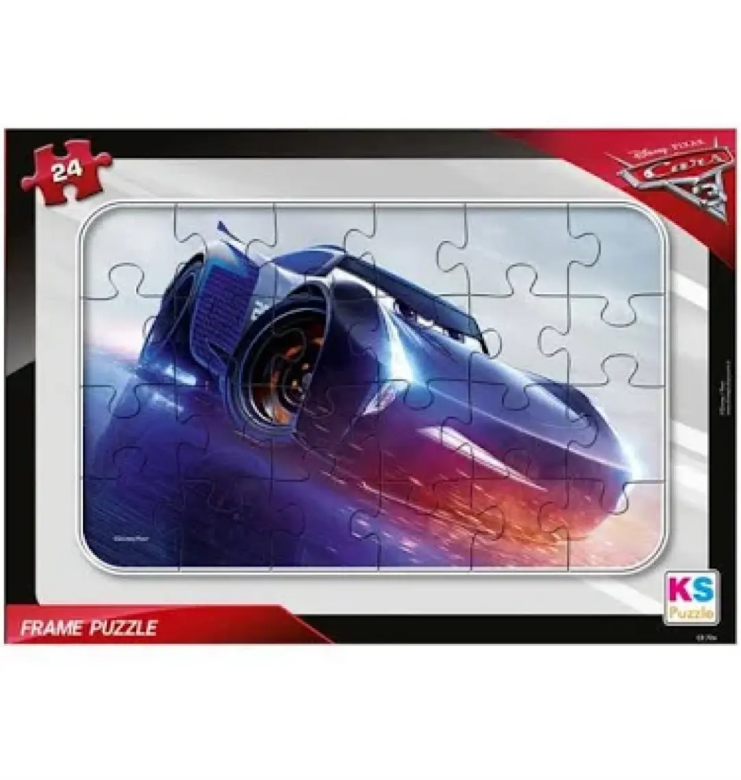 KS Games Cars Frame Puzzle Frame 24 Parça