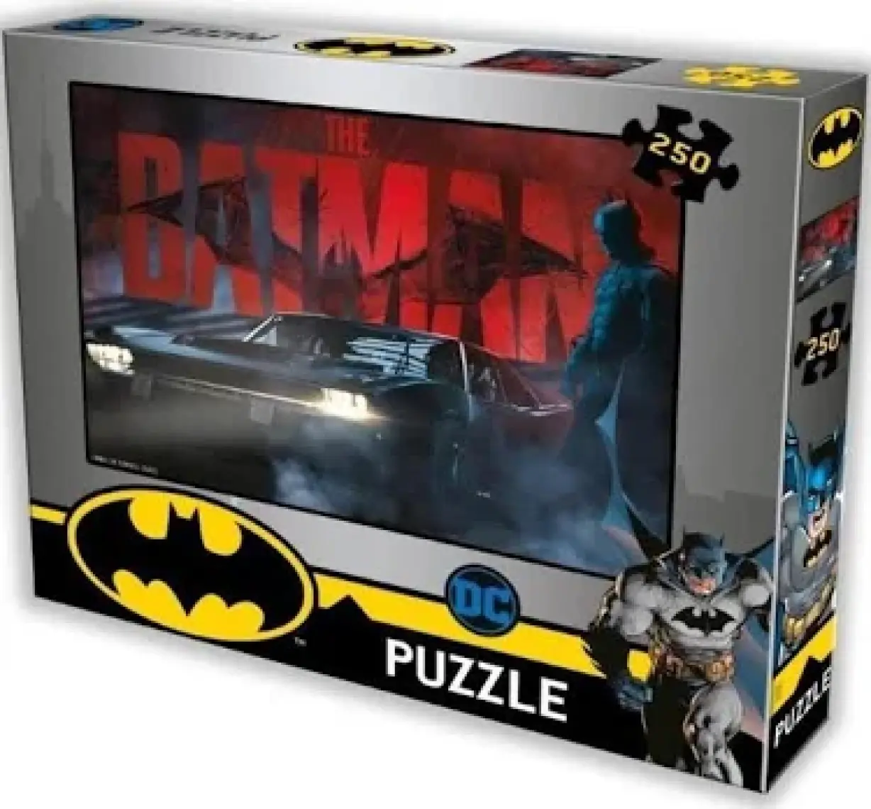 BT7798 Batman ve Batmobil Aracı 250 Parça Puzzle