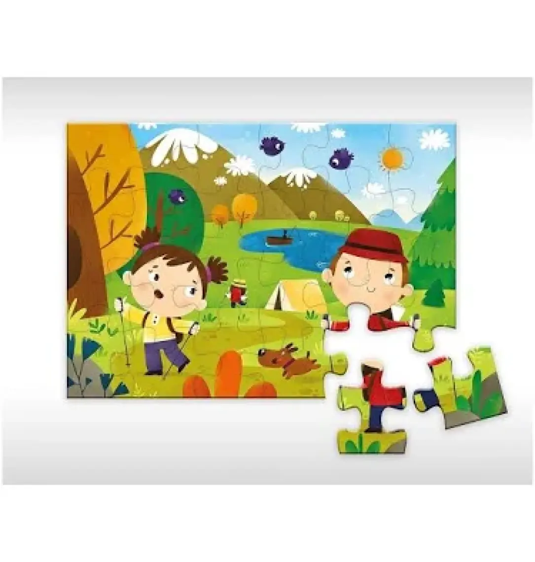 Eolo Doğa Yürüyüşü Puzzle 24 Parça (Eolo)