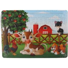 Eser 80 Parça  Çocuk Puzzle Kırmızı Elmalar