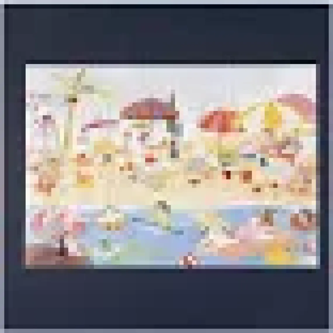 3 Yaş Üzeri Çocuklar Için Eğitici Ve Öğretici Puzzle 35 Parça Yapboz - Neredesin - Plaj Teması