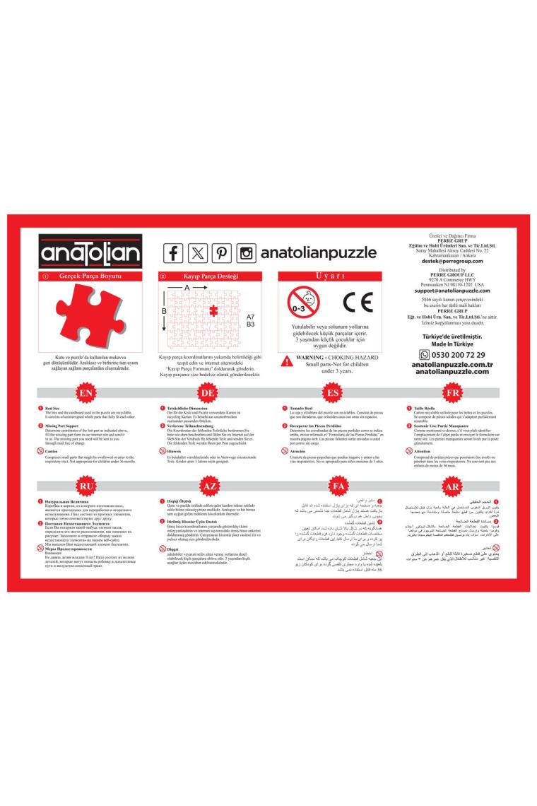 Anatolian 260 Parça xl Puzzle - Mutluluğun Resmi 3260