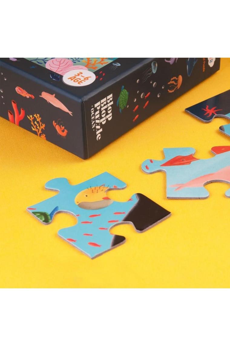Kidmosfer Blop Blop Puzzle - Ocean (Search And Find Puzzle)