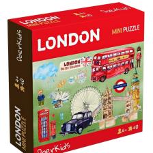 London Mini Puzzle | 40 Parça | 4 Yaş