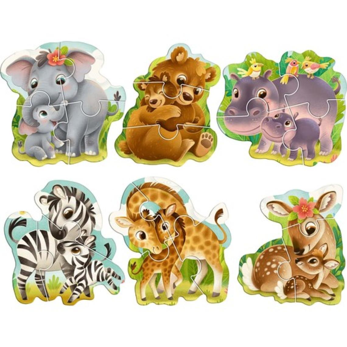 Circle Toys Lovely Puzzle Jungle Animals