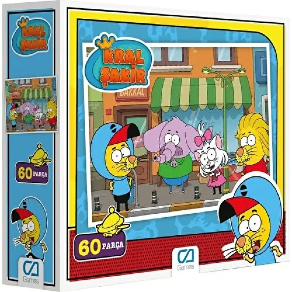 CA Oyuncak Kral Şakir Puzzle 60 Parça