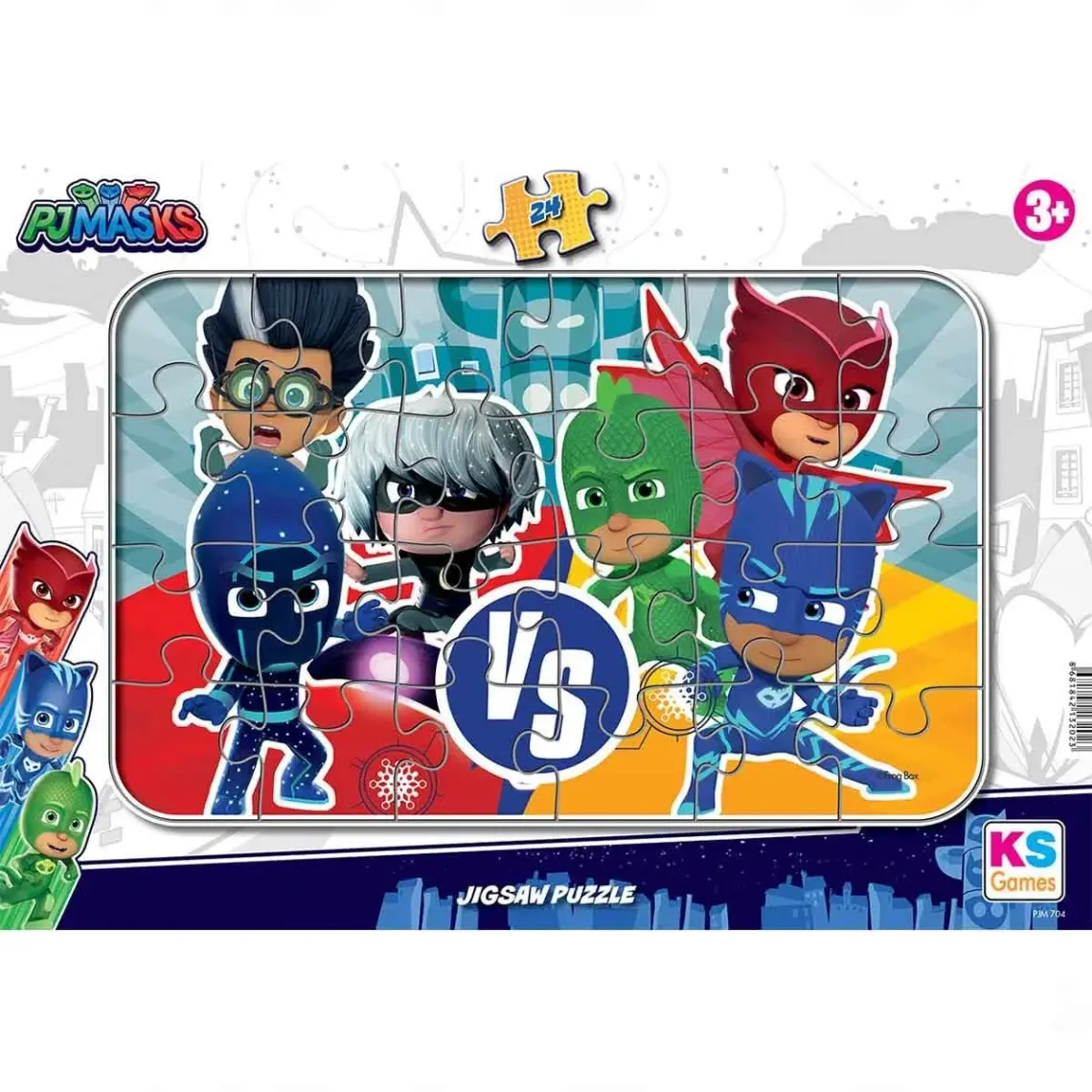 KS Games Pj Masks Frame Puzzle 24'Lü PJM-704