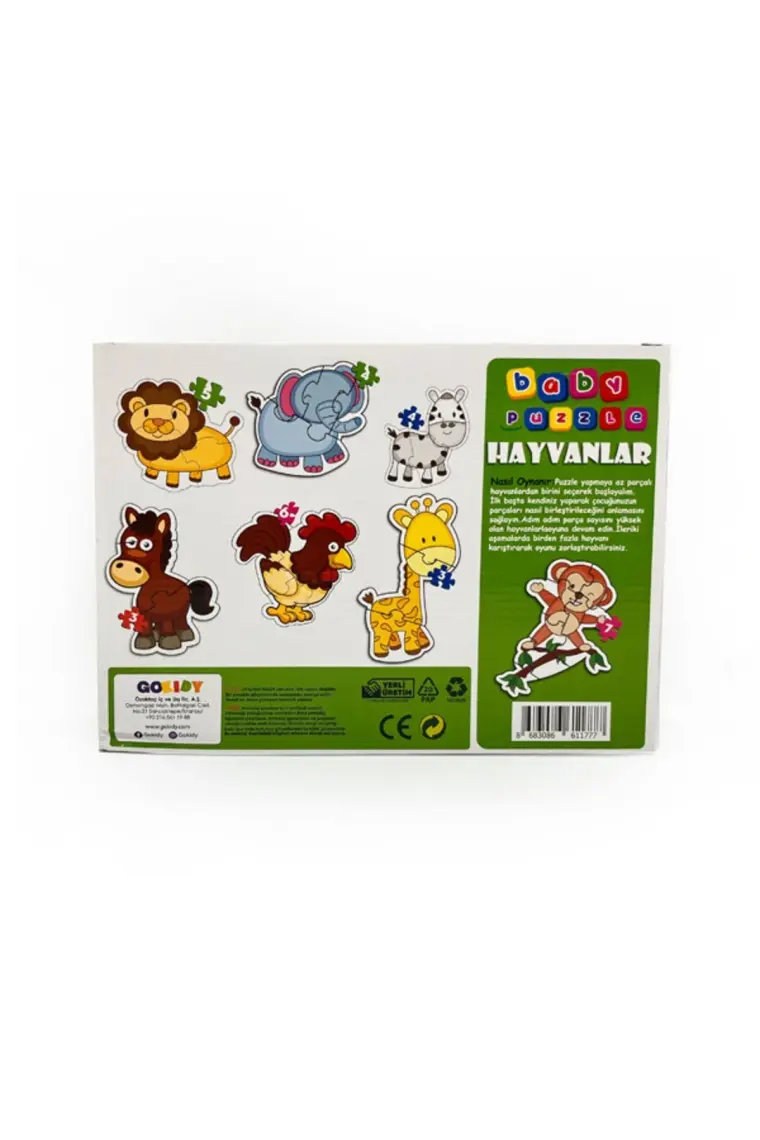 Gokidy Baby Puzzle Hayvanlar