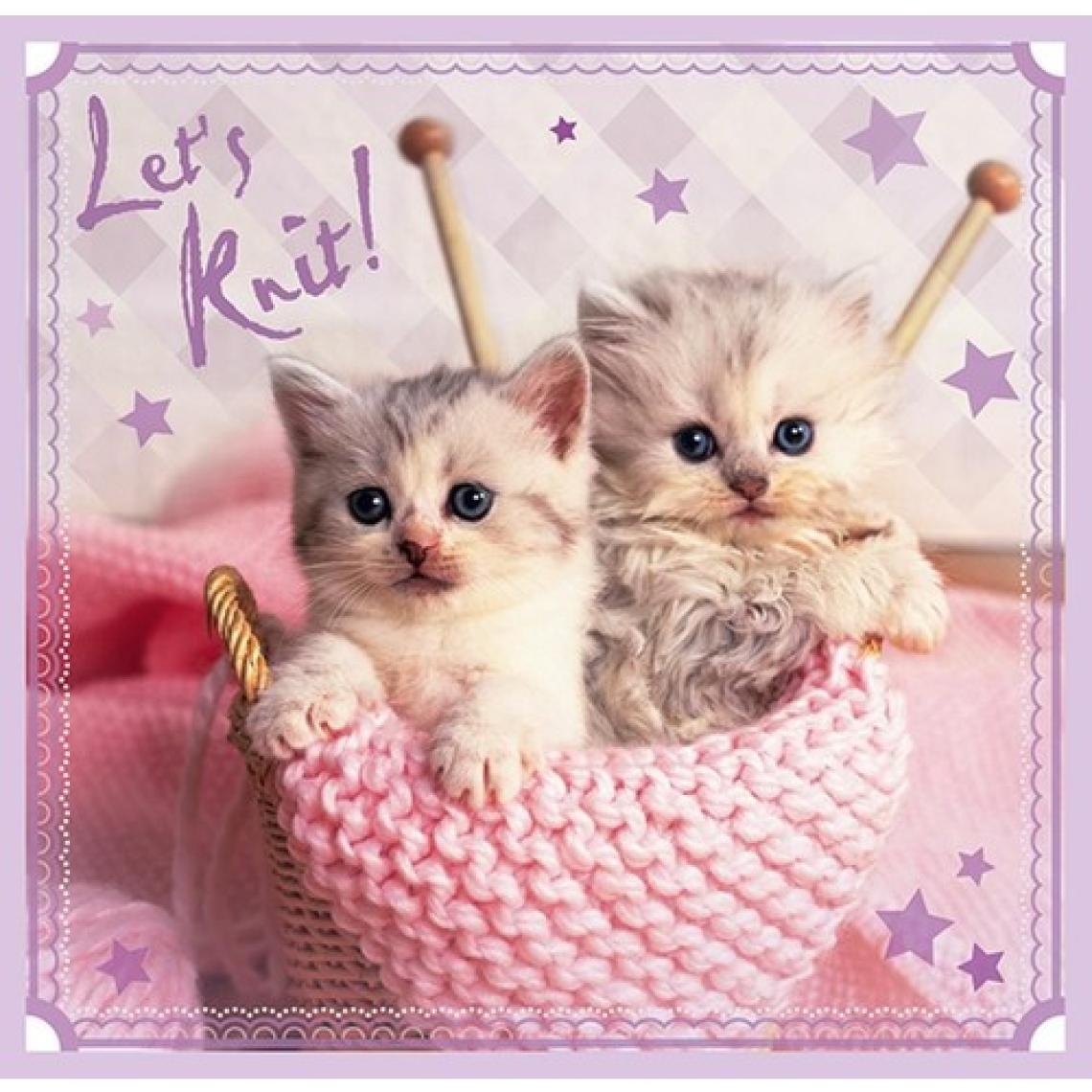 Trefl 3'lü Puzzle Sevimli Kedi Yavruları Puzzle (20+36+50 Parça)