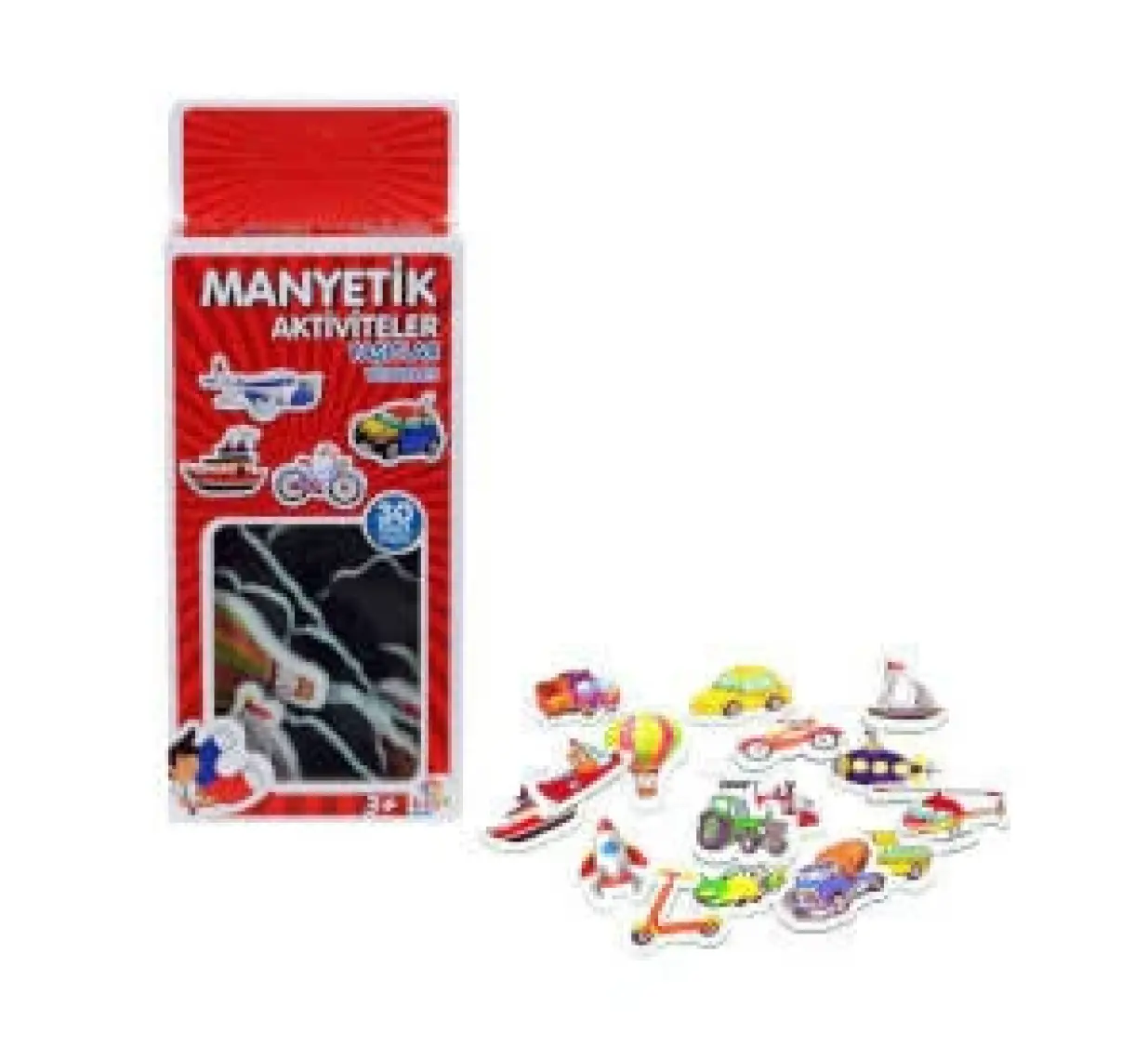 Laço Utku Oyuncak Manyetik Taşıtlar 30 Parça