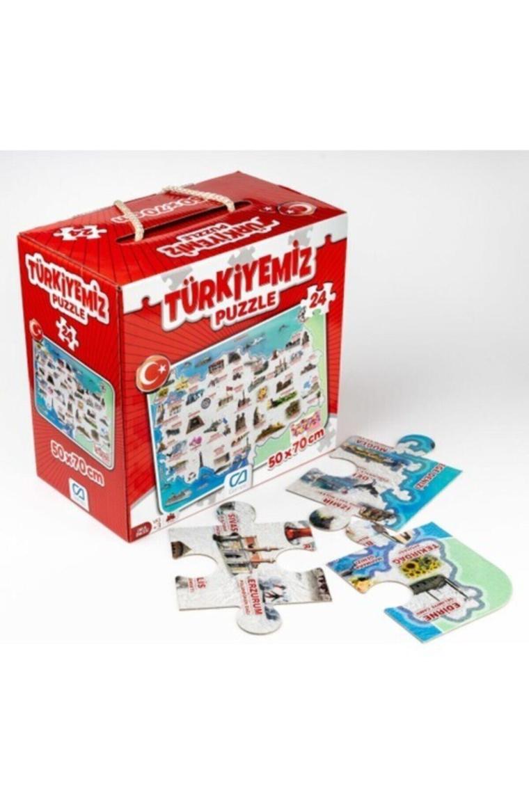 Ca.5079 Türkiyemiz Yer Puzzle