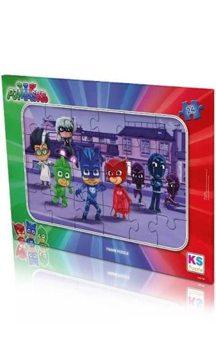 KS Games Pj Masks Frame Puzzle 24'Lü PJM-704